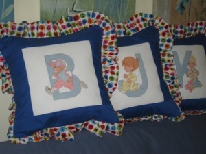 Grandson Easter pillows b-400x300   